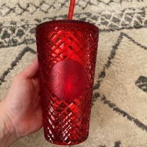 NWT Starbucks red 2021 Holiday tumbler 16oz